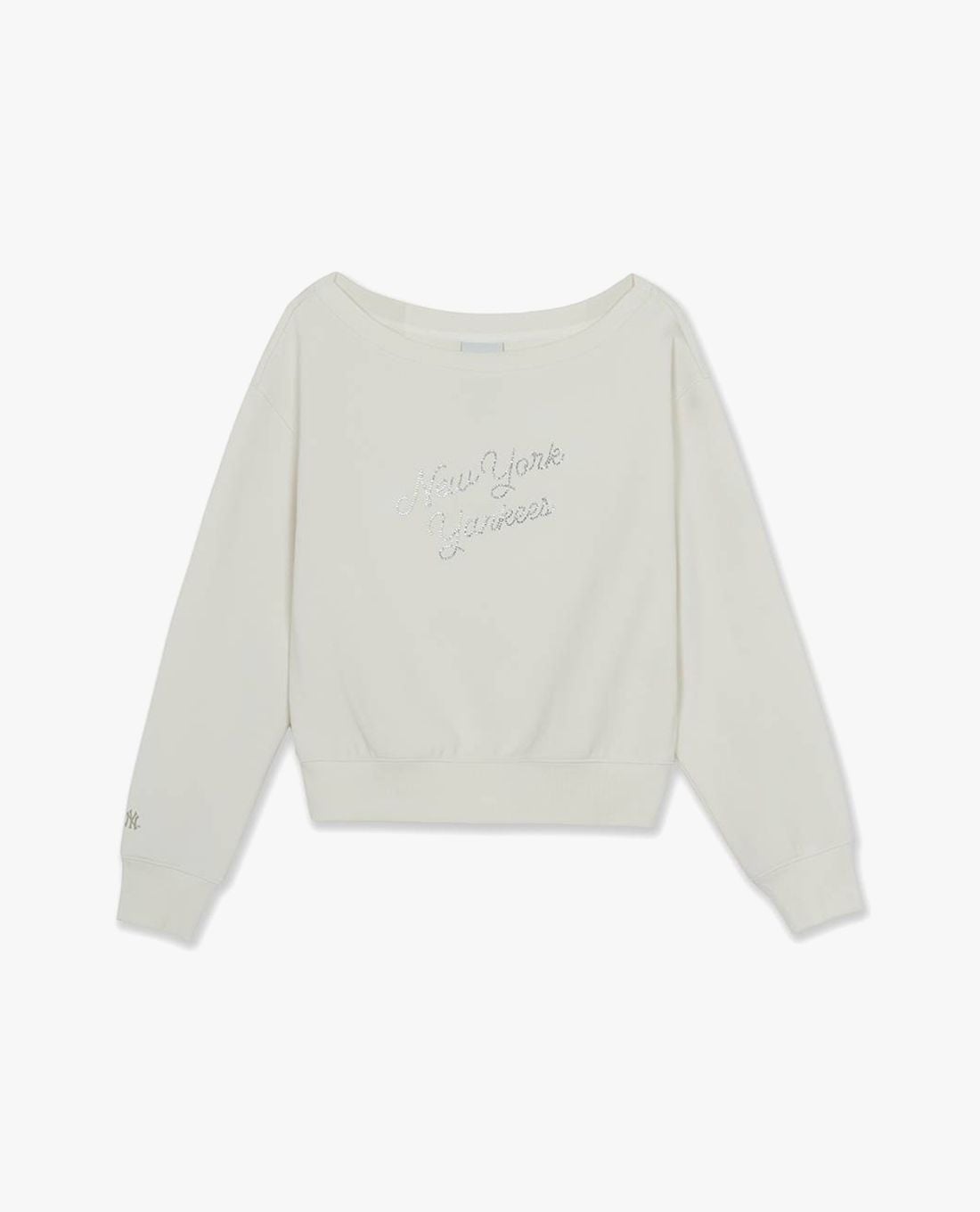 MLB - Áo sweatshirt nữ cổ thuyền tay dài Varsity Series