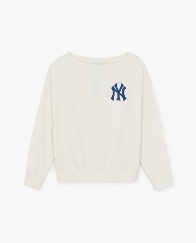  MLB - Áo sweatshirt nữ cổ thuyền tay dài Heritage 
