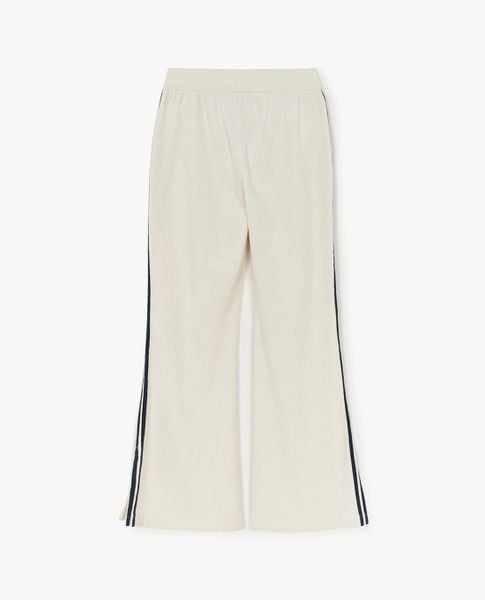  MLB - Quần nữ ống loe lưng thun Basic Small Logo 