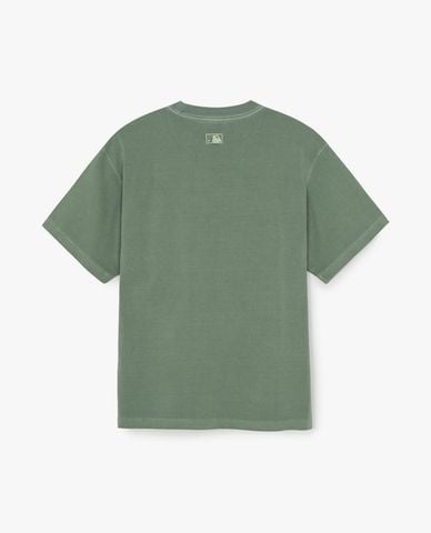  MLB - Áo thun unisex cổ tròn tay ngắn Vintage 