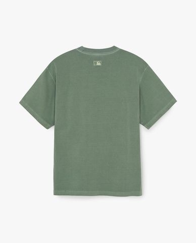  MLB - Áo thun unisex cổ tròn tay ngắn Vintage 