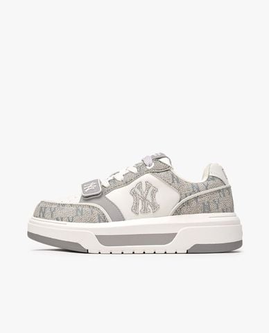  MLB - Giày sneakers unisex cổ thấp Chunky Liner Pocket Monogram 