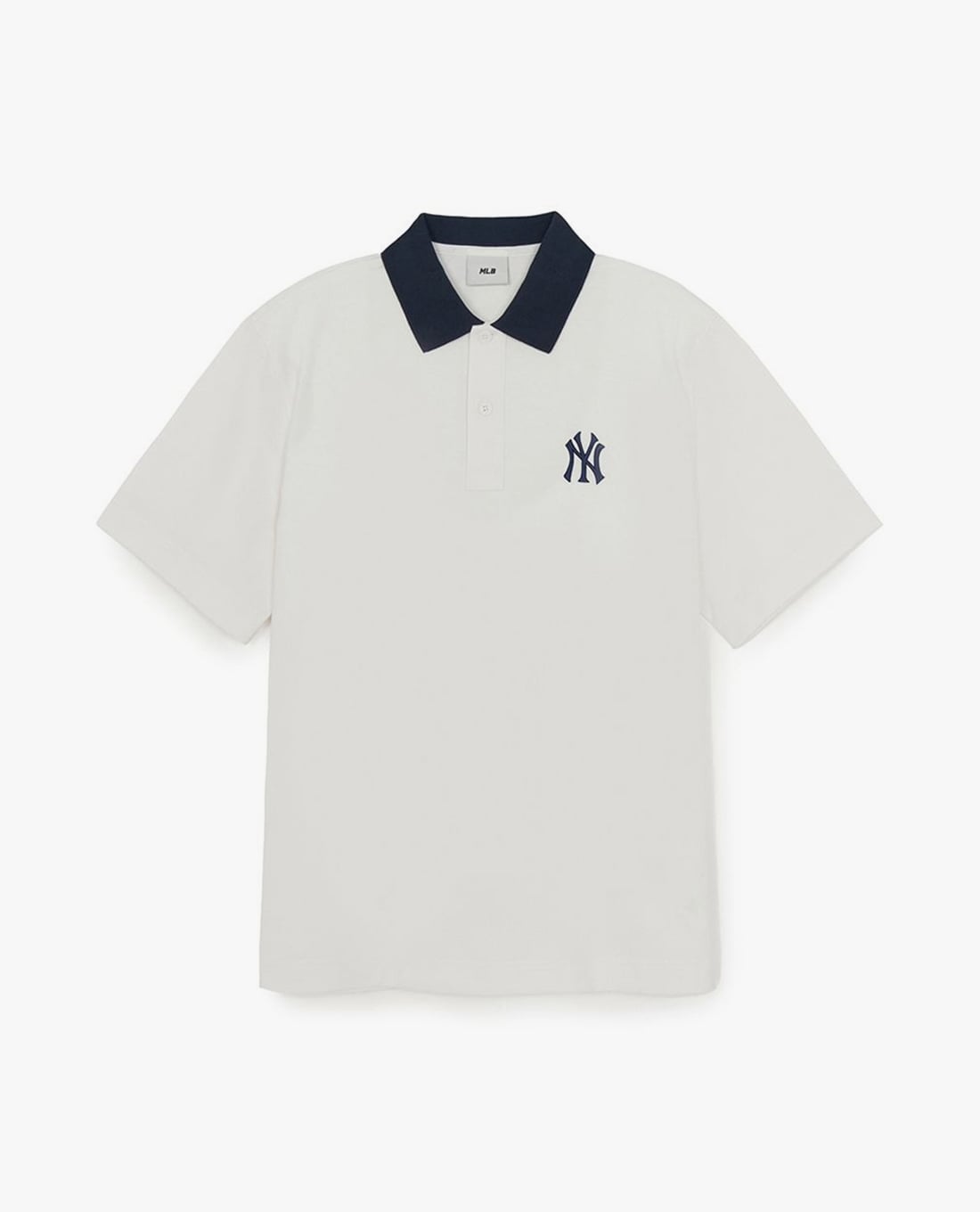 MLB - Áo polo unisex cổ bẻ tay ngắn Varsity