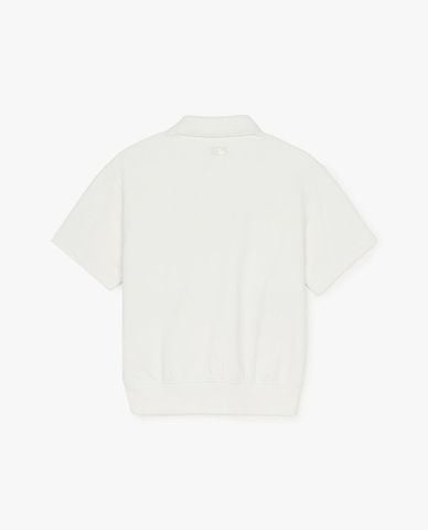  MLB - Áo sweatshirt unisex cổ bẻ tay ngắn Basic Small Logo 