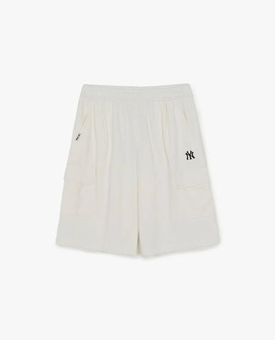  MLB - Quần short unisex ống rộng Basic Small Logo 