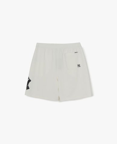  MLB - Quần short unisex ống rộng Basic Mega Logo 