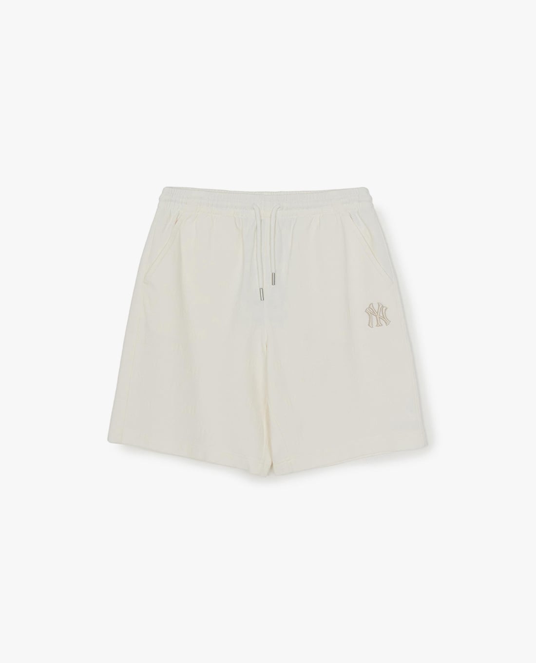 MLB - Quần short unisex ống rộng lưng thun Monogram