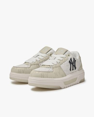  MLB - Giày sneakers unisex cổ thấp Chunky Liner Embo Monogram 