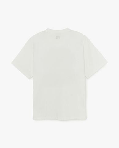  MLB - Áo thun unisex cổ tròn tay ngắn Varsity 