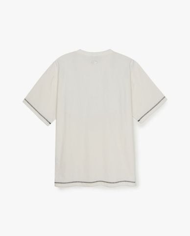 MLB - Áo thun unisex cổ tròn tay ngắn Basic Coopers 