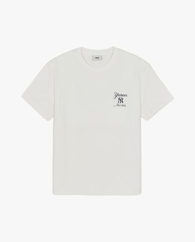 MLB - Áo thun unisex tay ngắn Sheriff Small Lettering Logo 