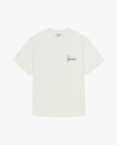  MLB - Áo thun unisex tay ngắn Sheriff Lettering Semi 