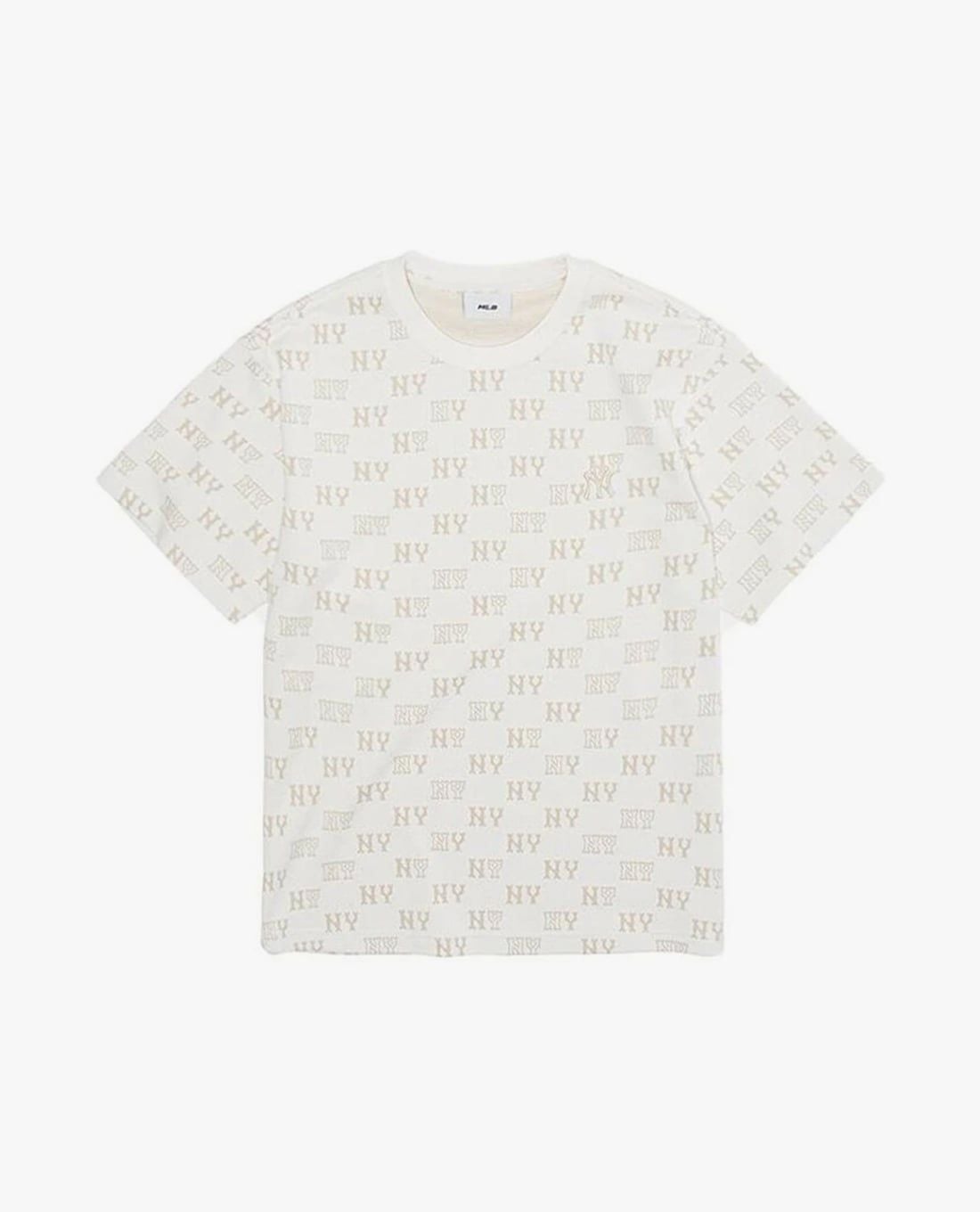 MLB - Áo thun unisex cổ tròn tay ngắn Retro