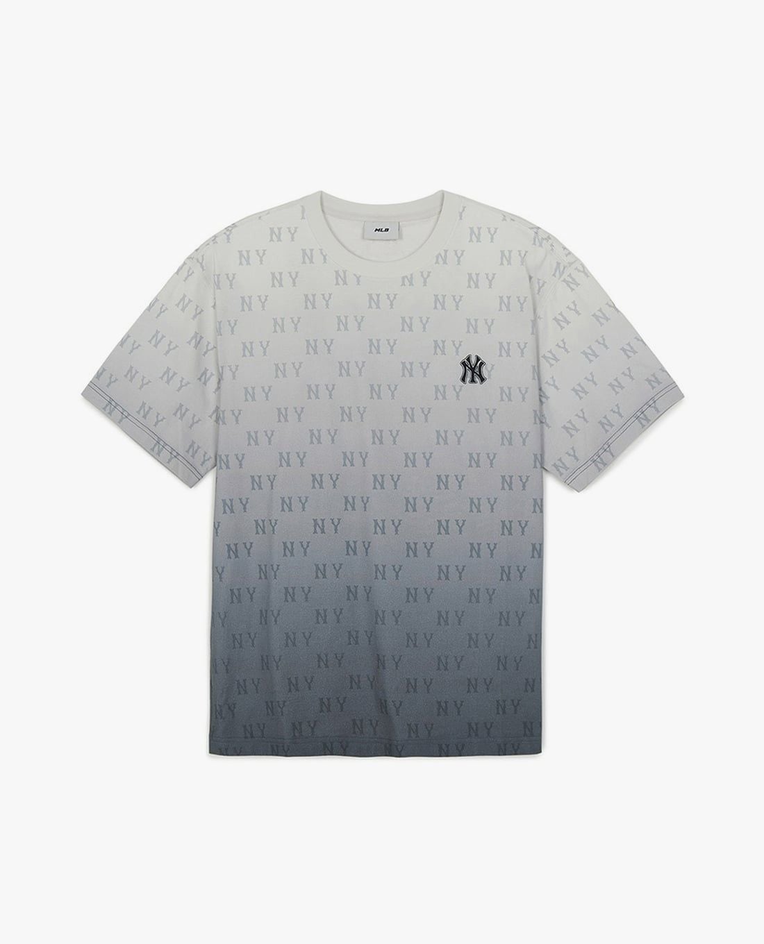 MLB - Áo thun unisex cổ tròn tay ngắn Monogram