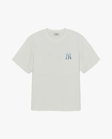  MLB - Áo thun unisex cổ tròn tay ngắn Monogram 