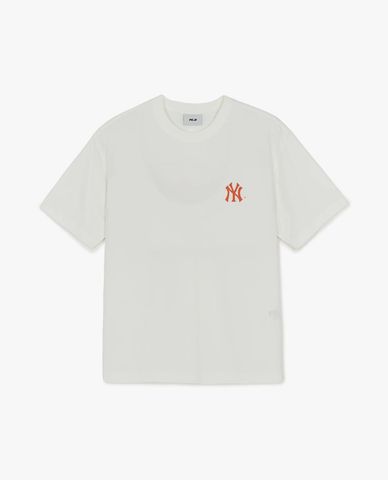  MLB - Áo thun unisex cổ tròn tay ngắn Vintage Sportive 
