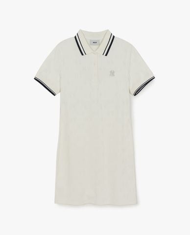  MLB - Đầm polo mini tay ngắn Classic Monogram 