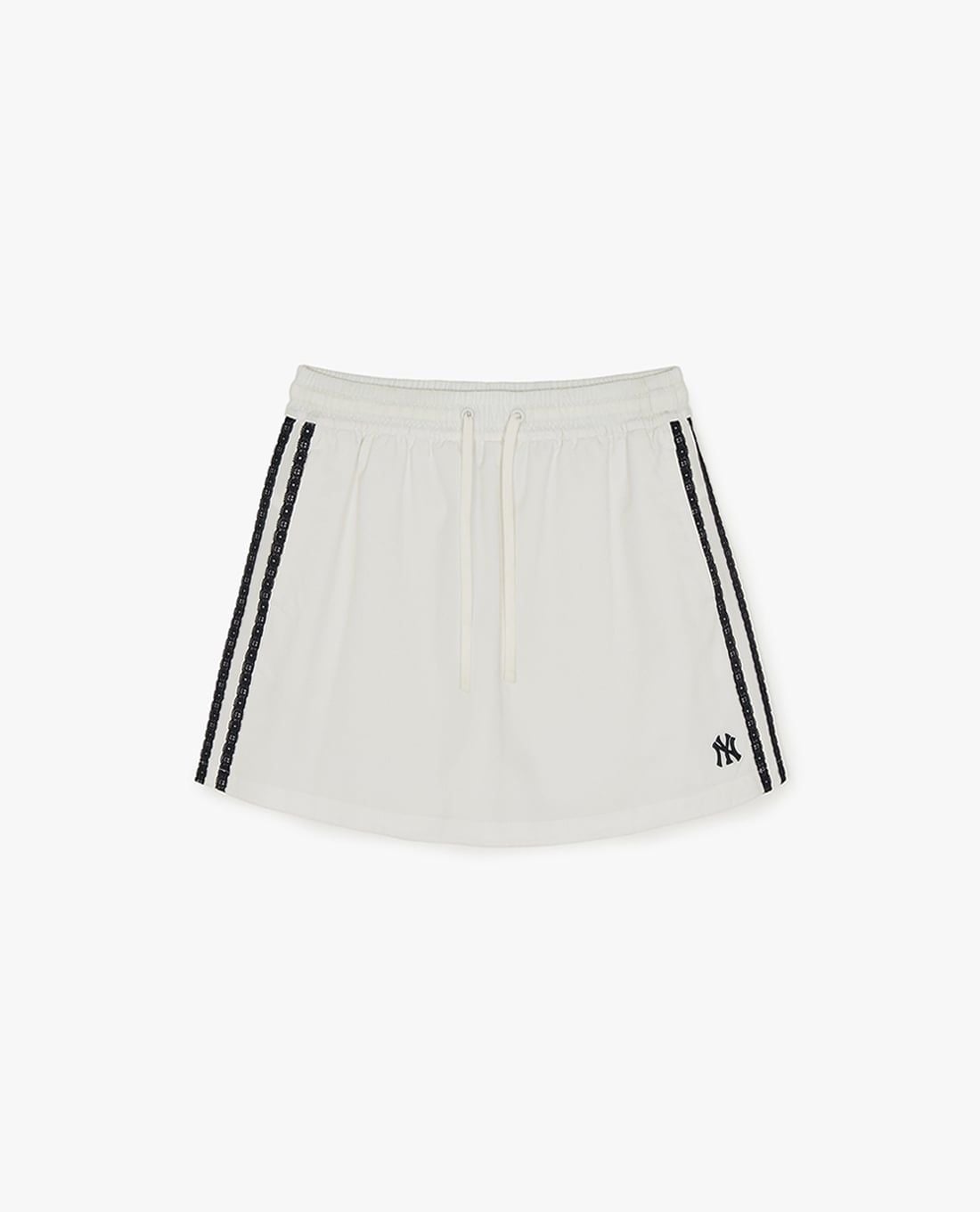 MLB - Quần short giả váy nữ lưng thun Varsity