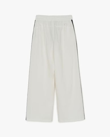  MLB - Quần dài nữ ống rộng lưng thun Varsity 