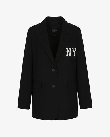  MLB - Áo blazer dáng dài New York Yankees 