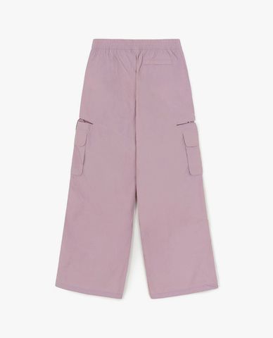  MLB - Quần dài nữ ống rộng Gorpcore 