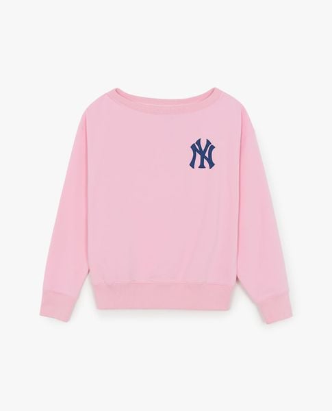  MLB - Áo sweatshirt nữ cổ thuyền tay dài Heritage 