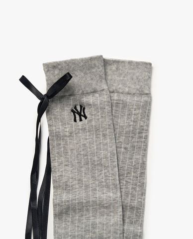  MLB - Vớ nữ cổ cao phối nơ Summer 