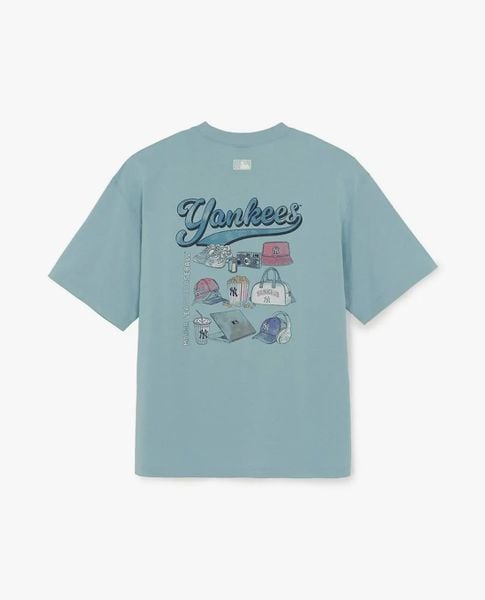  MLB - Áo thun unisex tay ngắn In My Bag Drawing 