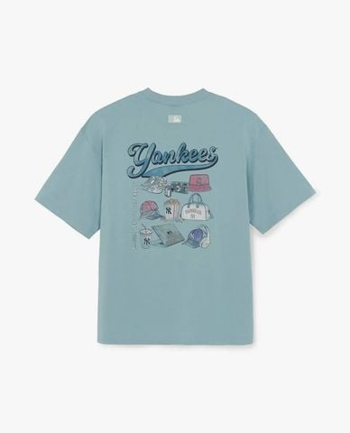  MLB - Áo thun unisex tay ngắn In My Bag Drawing 