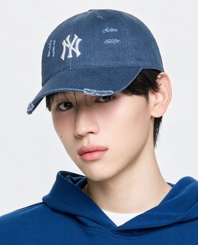  MLB - Nón bóng chày unisex Varsity Vintage Cursive 