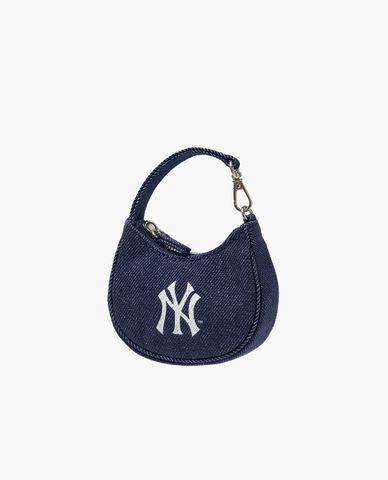  MLB - Móc khoá túi xách Basic Denim Mini 