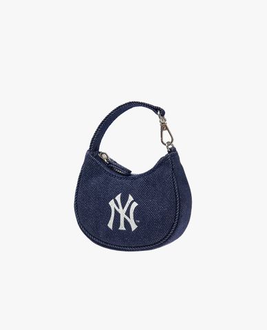  MLB - Móc khoá túi xách Basic Denim Mini 