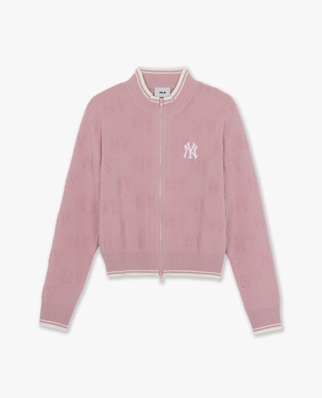 MLB - Áo khoác dệt kim nữ tay dài Classic Monogram