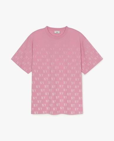  MLB - Áo thun unisex cổ tròn tay ngắn Vintage Monogram 