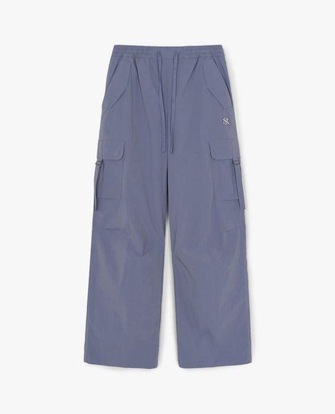  MLB - Quần nữ ống rộng lưng thun Varsity 