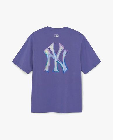  MLB - Áo thun unisex tay ngắn Basic Colorful Street Logo 