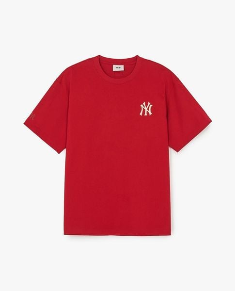  MLB - Áo thun unisex cổ tròn New Year Horse Back Graphic 