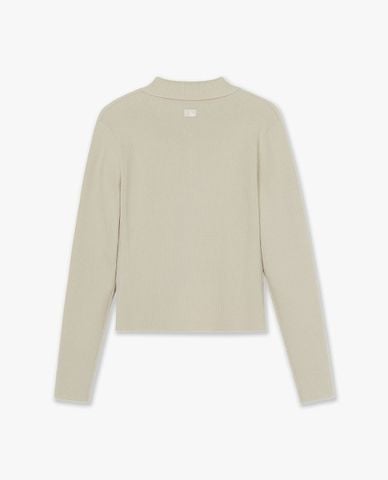  MLB - Áo khoác cardigan nữ cổ bẻ tay dài Basic 