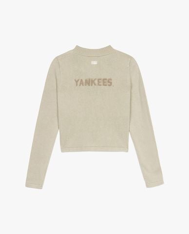  MLB - Áo khoác cardigan nữ Basic Vintage Wash 