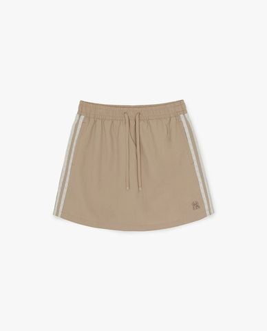  MLB - Quần short giả váy nữ lưng thun Varsity 