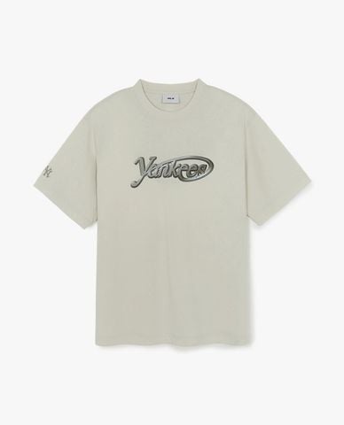  MLB - Áo thun unisex tay ngắn Basic Summer Street Logo 