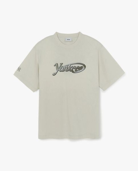  MLB - Áo thun unisex tay ngắn Basic Summer Street Logo 