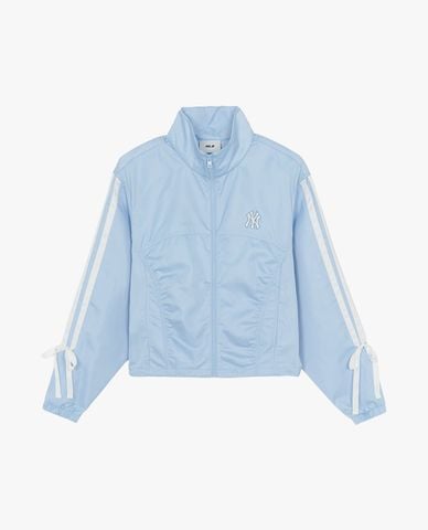  MLB - Áo khoác thể thao nữ cổ trụ Sportive Satin 