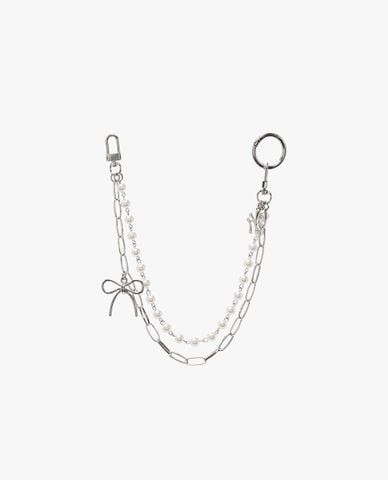  MLB - Móc khóa túi xách nữ Ribbon Jewelry 