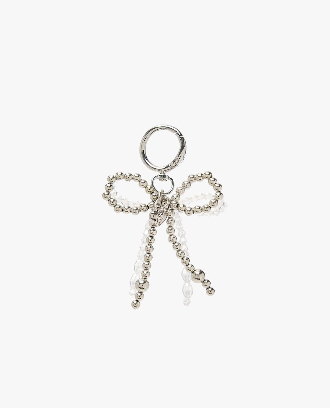 MLB - Móc khóa túi xách nữ Double Beads Ribbon