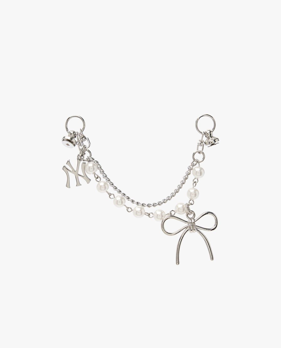 MLB - Móc khóa treo nón unisex Ribbon Jewelry