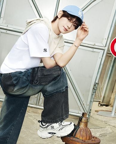  MLB - Giày sneakers unisex cổ thấp Winner Chunky Dt 