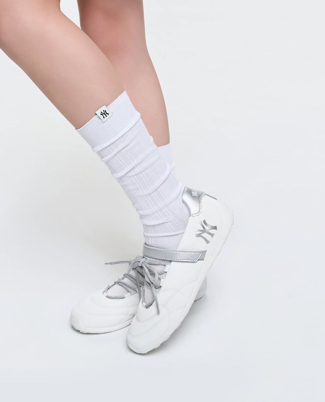MLB - Giày búp bê nữ đế bệt Slick