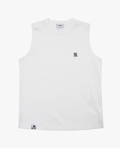  MLB - Áo ba lỗ phom suông Basic Small Logo 