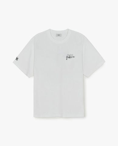  MLB - Áo thun unisex cổ tròn tay ngắn Basic Mega Street Logo 